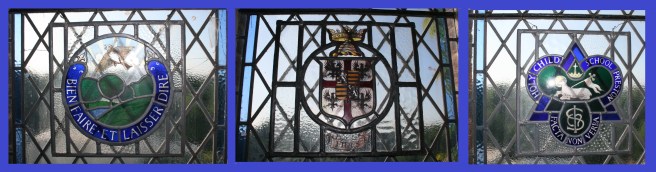 stained glass triptich