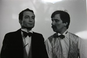 Sim and Hayes Sherlock and Watson