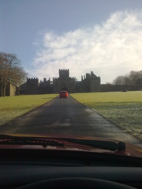 Arrival at the tower 2010