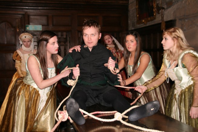 Will at the tower Campion tethered