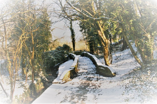 snow bridge