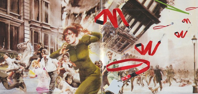 Invasion of the Lanyards panic run 2